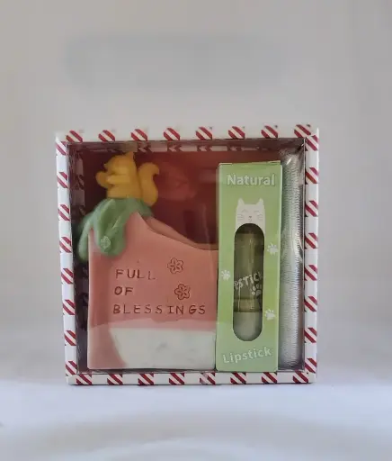 Olive Moisturizing Soap + Lip Balm Set